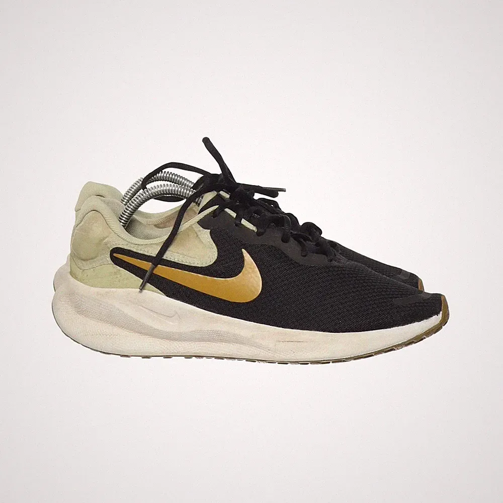 Nike, Laufschuhe, Größe: 43, Schwarz/Beige/Mehrfarbig, Herren #ipr