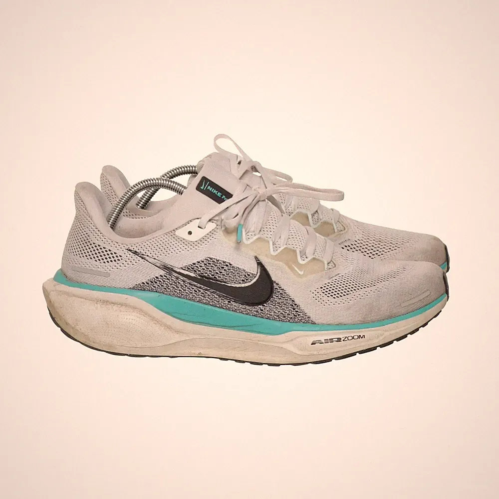 Nike, Laufschuhe, Größe: 45, Pegasus 41, Weiß/Blau/Schwarz, Herren #z1W