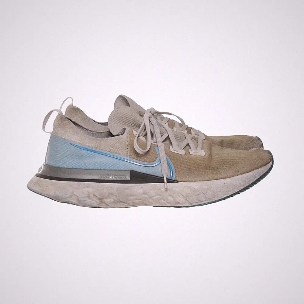 Nike, Laufschuhe, Größe: 50, Beige/Blau, Herren #hk5