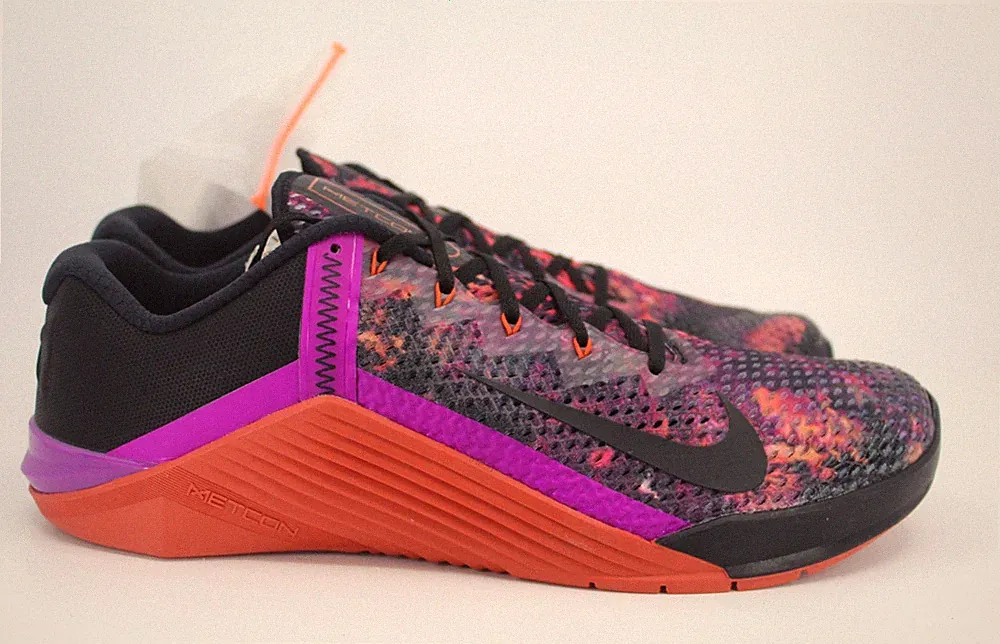 Nike Metcon 6 Trainingsschuhe schwarz Martian Sunrise UK 15 CK9388-003