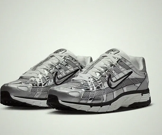 Nike P-6000 Metallic Silver Laufschuhe Sneaker CN0149-001