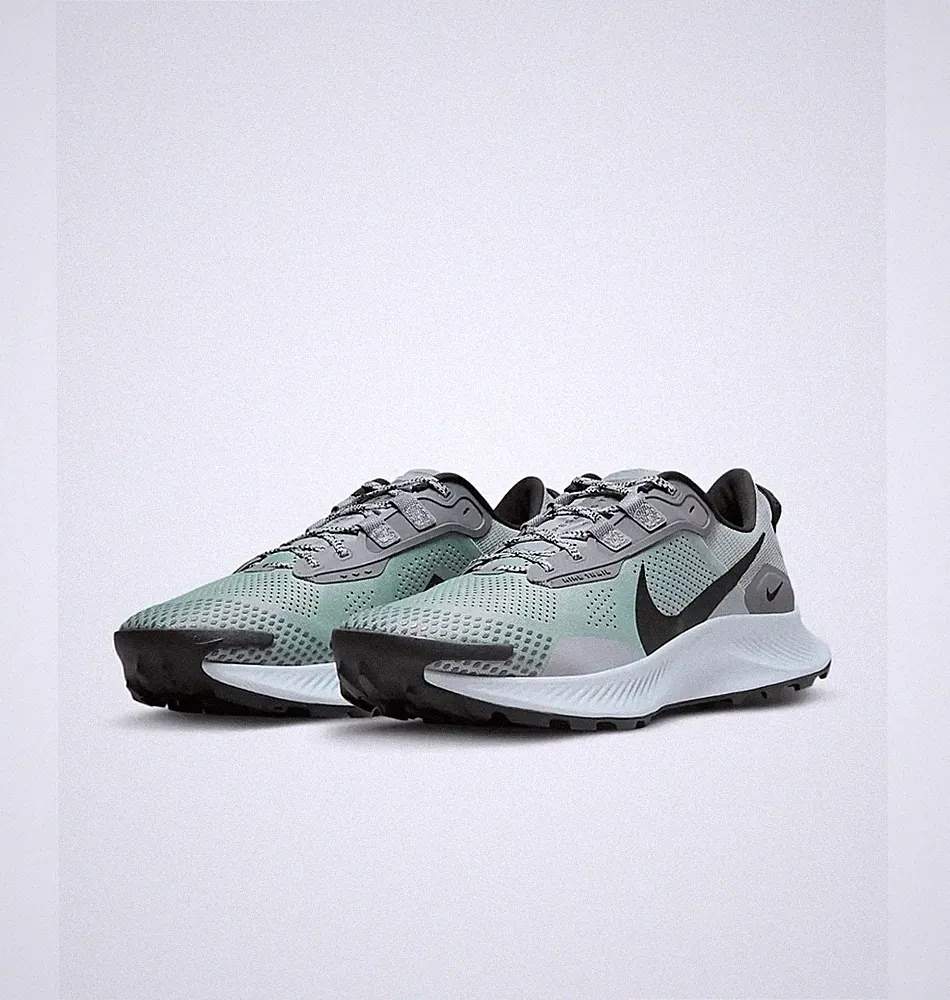 Nike Pegasus Trail 3 Herren Trail Laufschuhe DV3035-001 Sneaker Grün Neu 49,5
