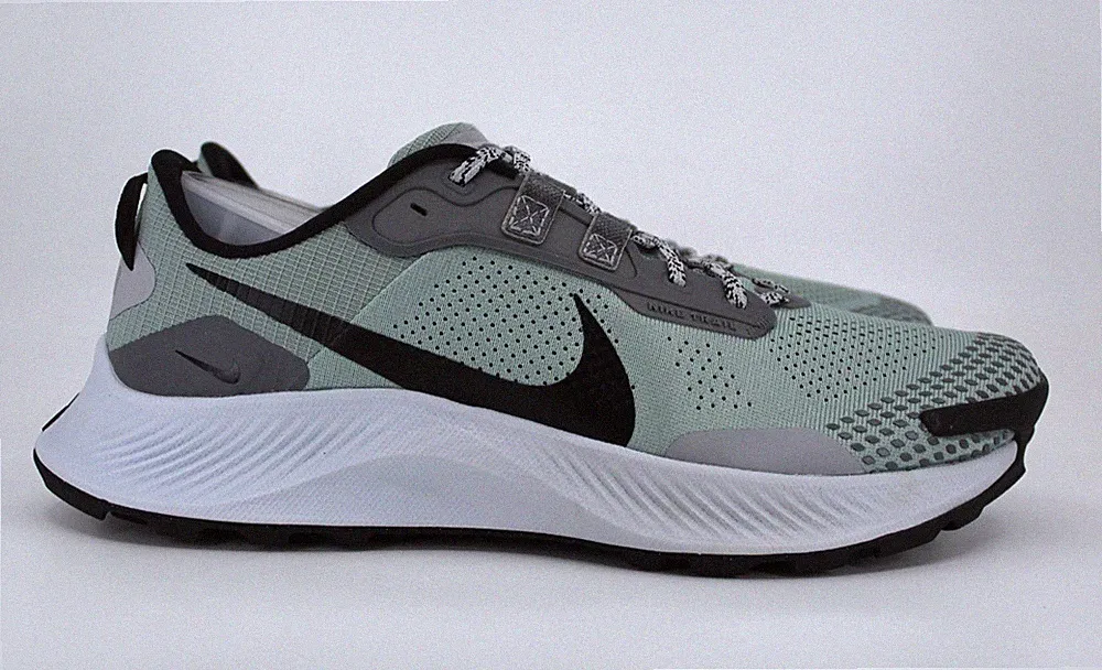 Nike Pegasus Trail 3 Trailrunningschuhe UK 10,5 Salbei Schwarz Grau DV3035-001