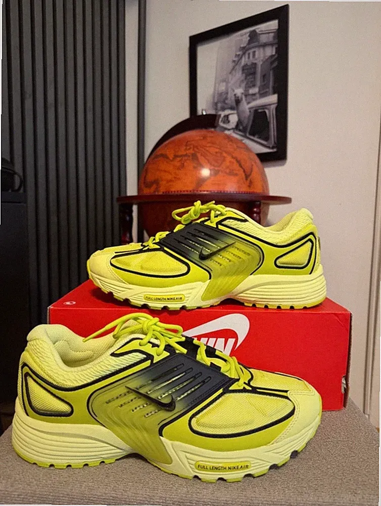 Nike Pegasus Wave Light Lemon Sneaker Schuhe Laufschuhe Herren / 40.5 / NeU