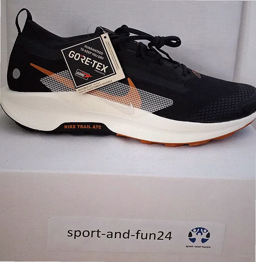 Nike React Pegasus Trail 5 GTX Laufschuh FQ0908-007 Schwarz Gr. 49,5