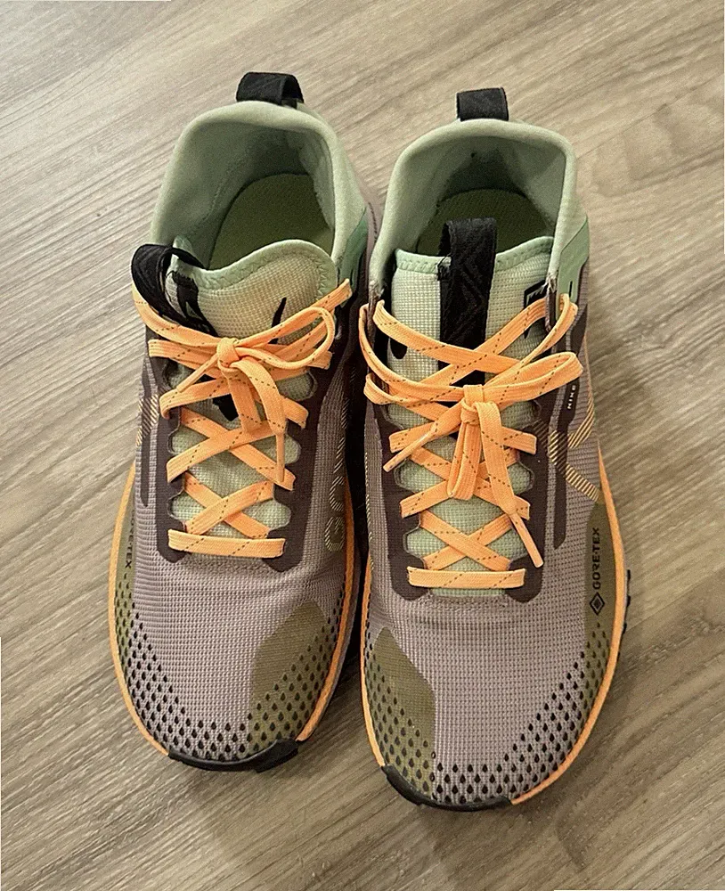 Nike React Pegasus Trail GORE-TEX Damen Sneaker Laufschuhe EU 38 Grau Grün