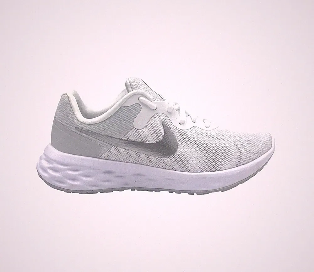 Nike Revolution 6 Schuhe Gr. 38 Damen Sneaker Weiß Sport Laufschuhe Komfort