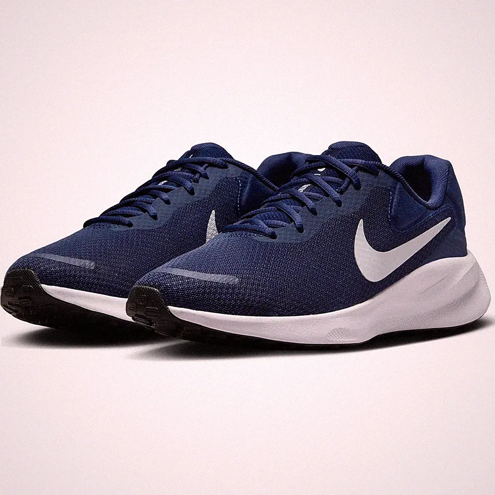 Nike Revolution 7 Laufschuhe Herren Blau FB2207-400 Sneaker Gym Jogging 47