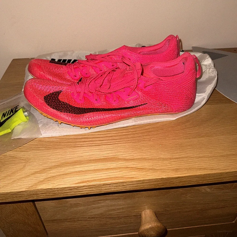 Nike Superfly Elite 2 Spikes Laufschuhe Herren Größe 10 pink Leichtathletik