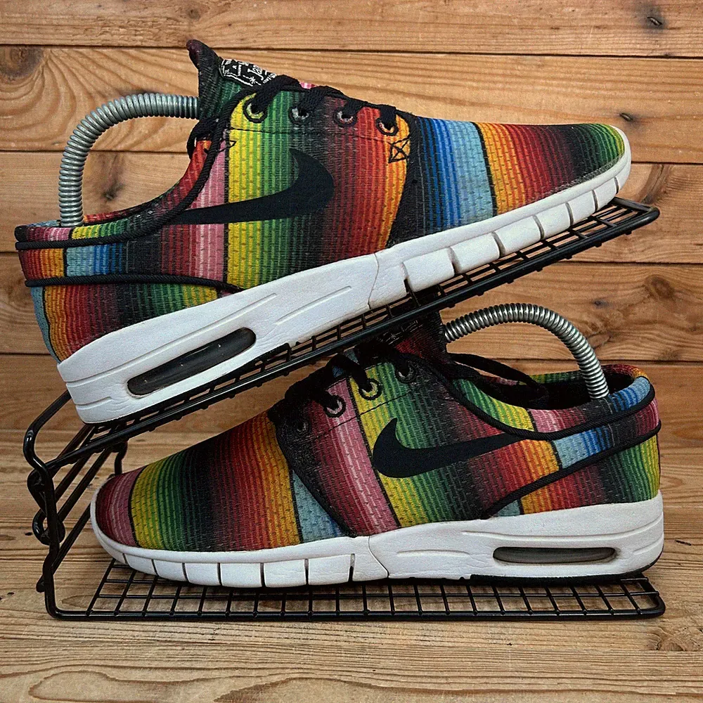Nike Turnschuhe Damen UK 6 SB Stefan Janoski Max Mexican Blanket Skaterschuhe