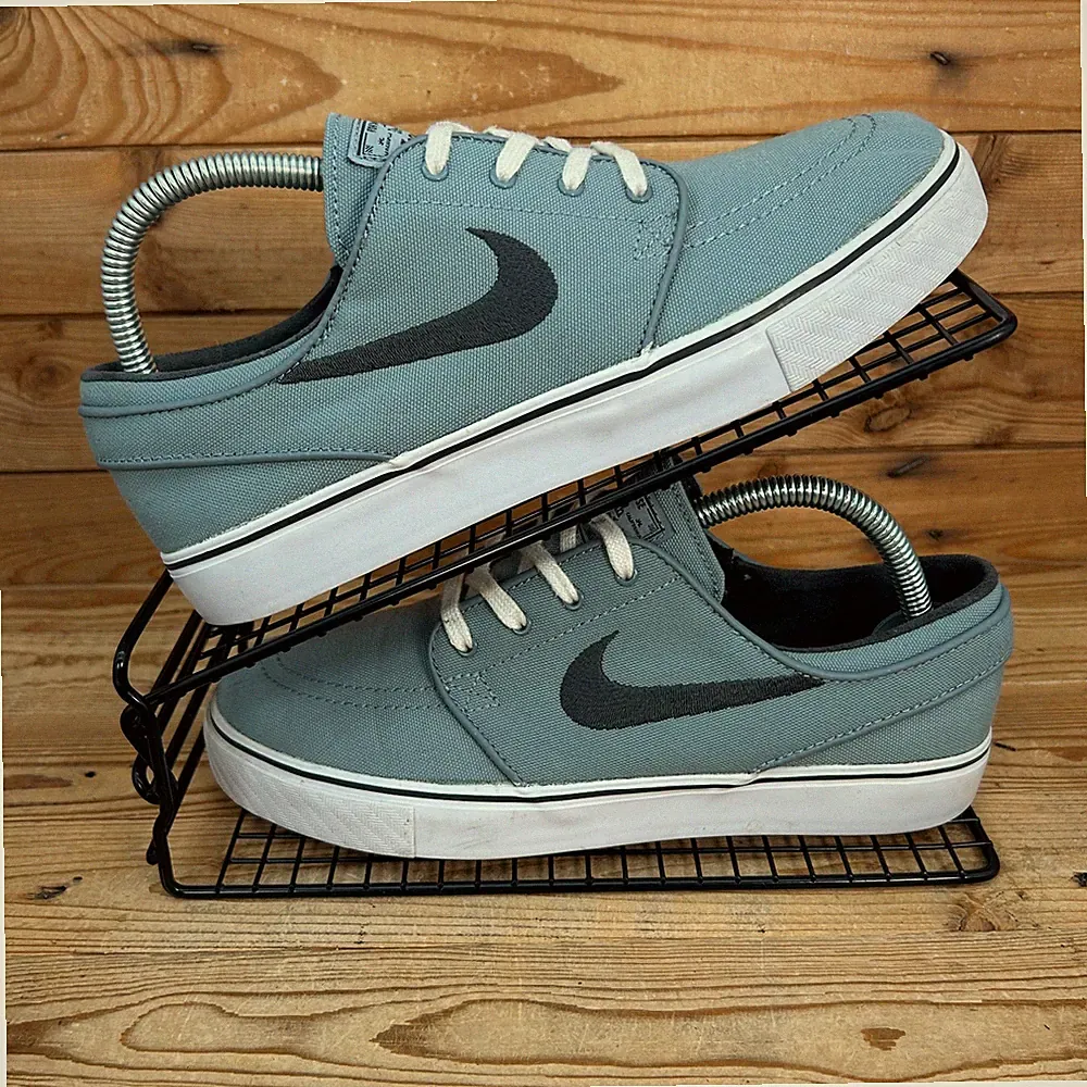 Nike Turnschuhe Herren Damen UK 6 Zoom Stefan Janoski Canvas grau Skaterschuhe