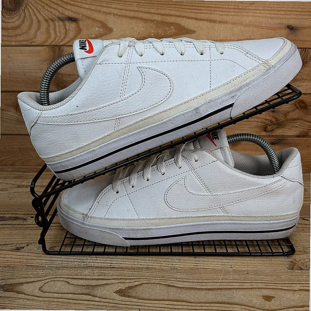 Nike Turnschuhe Herren Größe UK 7 Court Legacy Next Nature Weiß Freizeitschuhe NN