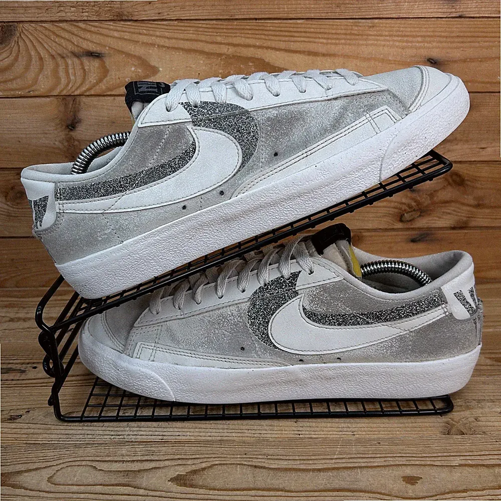 Nike Turnschuhe Herren Größe UK 8 Blazer Low 77 Premium Halloween Skater Surf Schuhe