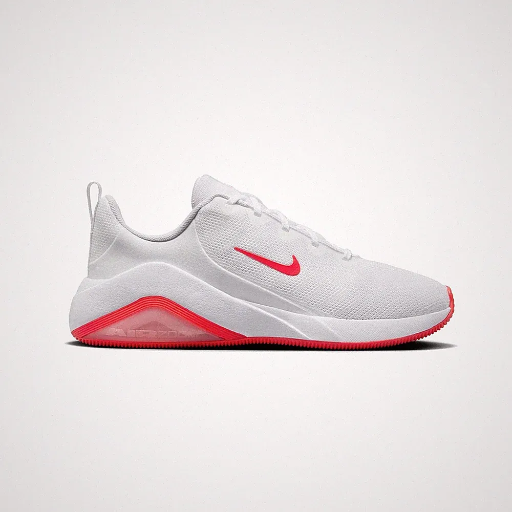 Nike W AIR ZOOM BELLA 7 WHITE/BRIGHT CRIMSON-WHITE DAMEN LAUFSCHUHE LIFESTYLE