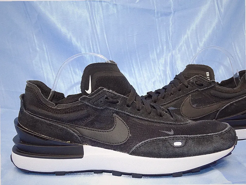 NIKE WAFFLE ONE SNEAKER GR 41 SCHWARZ HERREN SCHUHE TRAINER ZOOM LAUFSCHUHE /A2