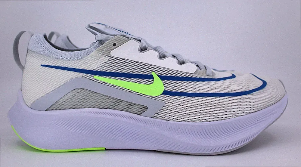 Nike Zoom Fly 4 UK 8,5 Turnschuhe Laufschuhe White Lime Glow CT2392-100
