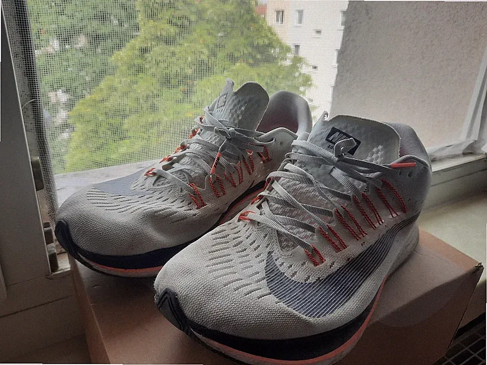 Nike Zoom Fly Racing Herren Laufschuhe - Gebraucht aber noch Robust 45
