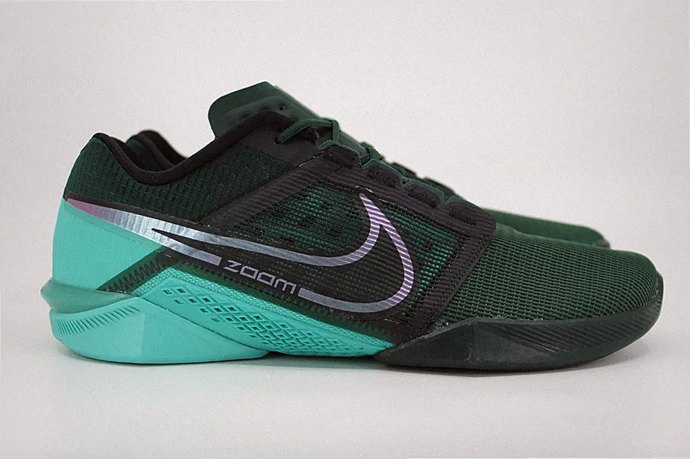 Nike Zoom Metcon Turbo 2 Training Gym Schuhe UK 6,5 Pro Grün Multi DH3392-393