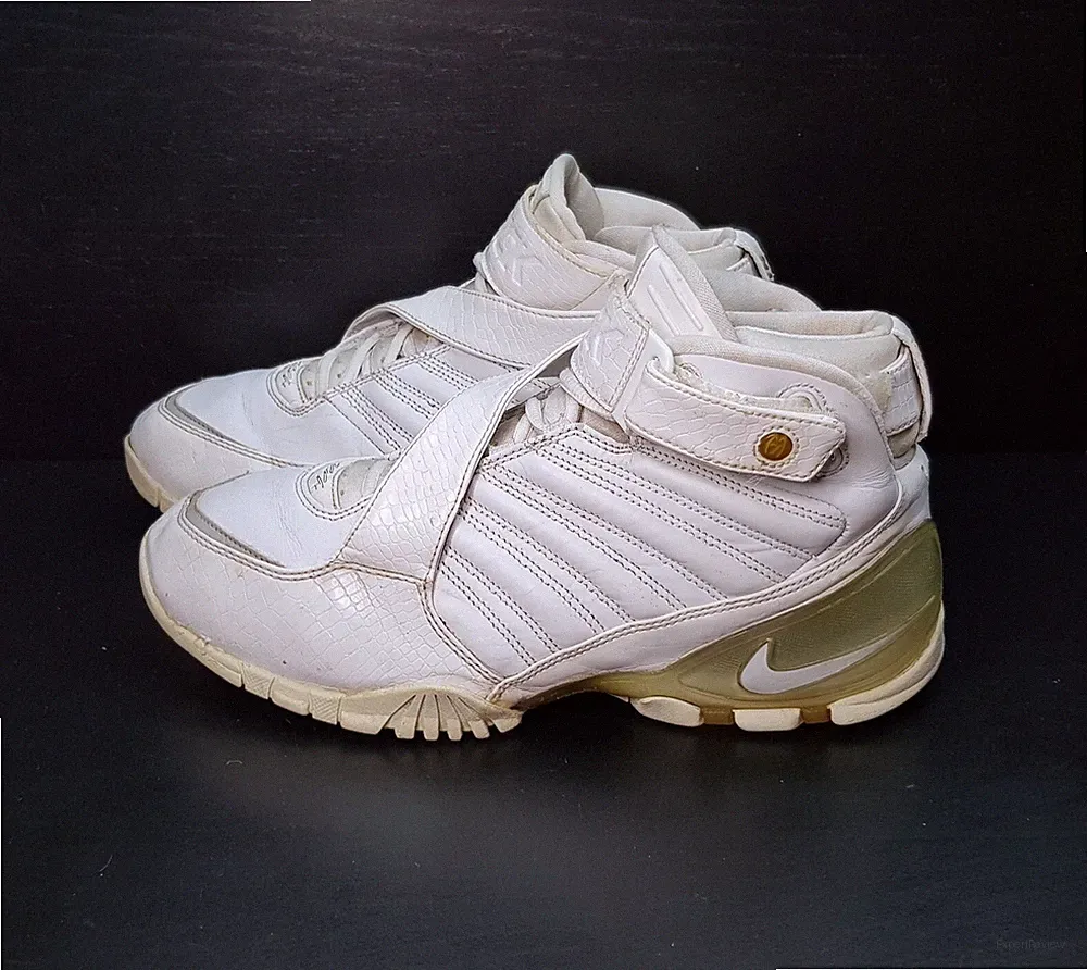 NIKE ZOOM VICK 3 GRÖSSE 10 UK EUR45 HERREN WEISS HIGH TOP SPORTSCHUHE SCHUHE FUSSBALL NFL