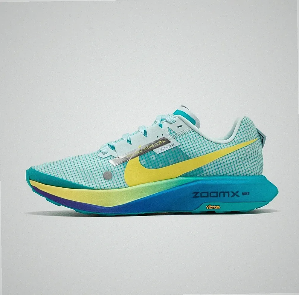 Nike ZoomX Ultrafly Trail Dusty Cactus Blau Gelb Running Laufschuhe DX1978-301