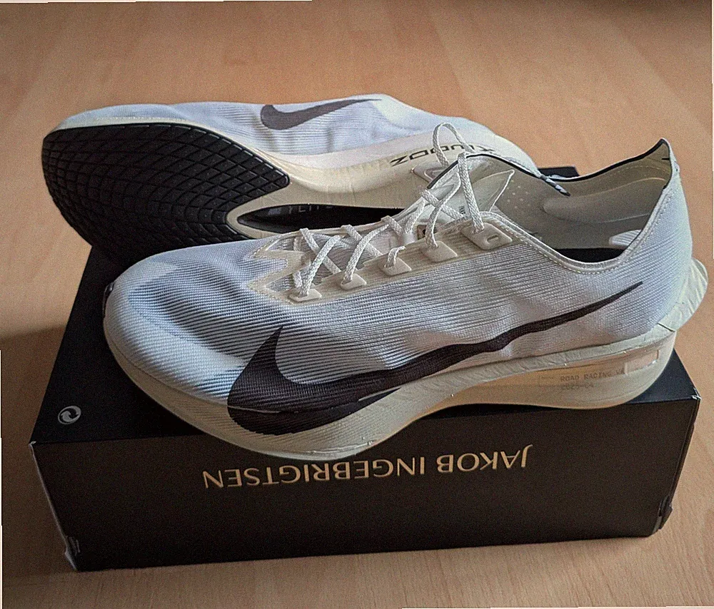 Nike ZoomX Vaporfly Next% 4 JI Laufschuhe Marathon - Gr. 49,5 | HV6107-100