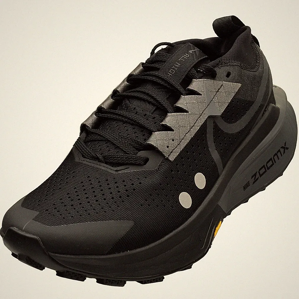 Nike Zoomx Zegama Trail 2 Herren Laufschuhe Schwarz Anthrazit - 42.5 EU