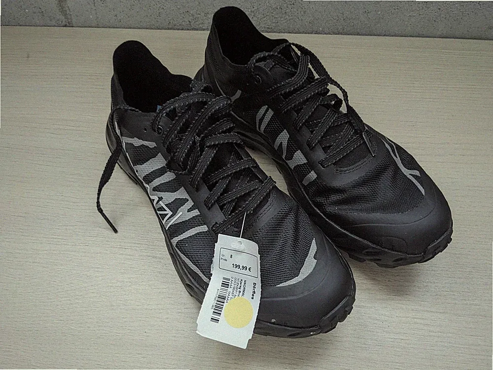 NNormal Kjerag Brut Laufschuhe Trailrunning Schwarz Herren Größe EUR 42 UK 8