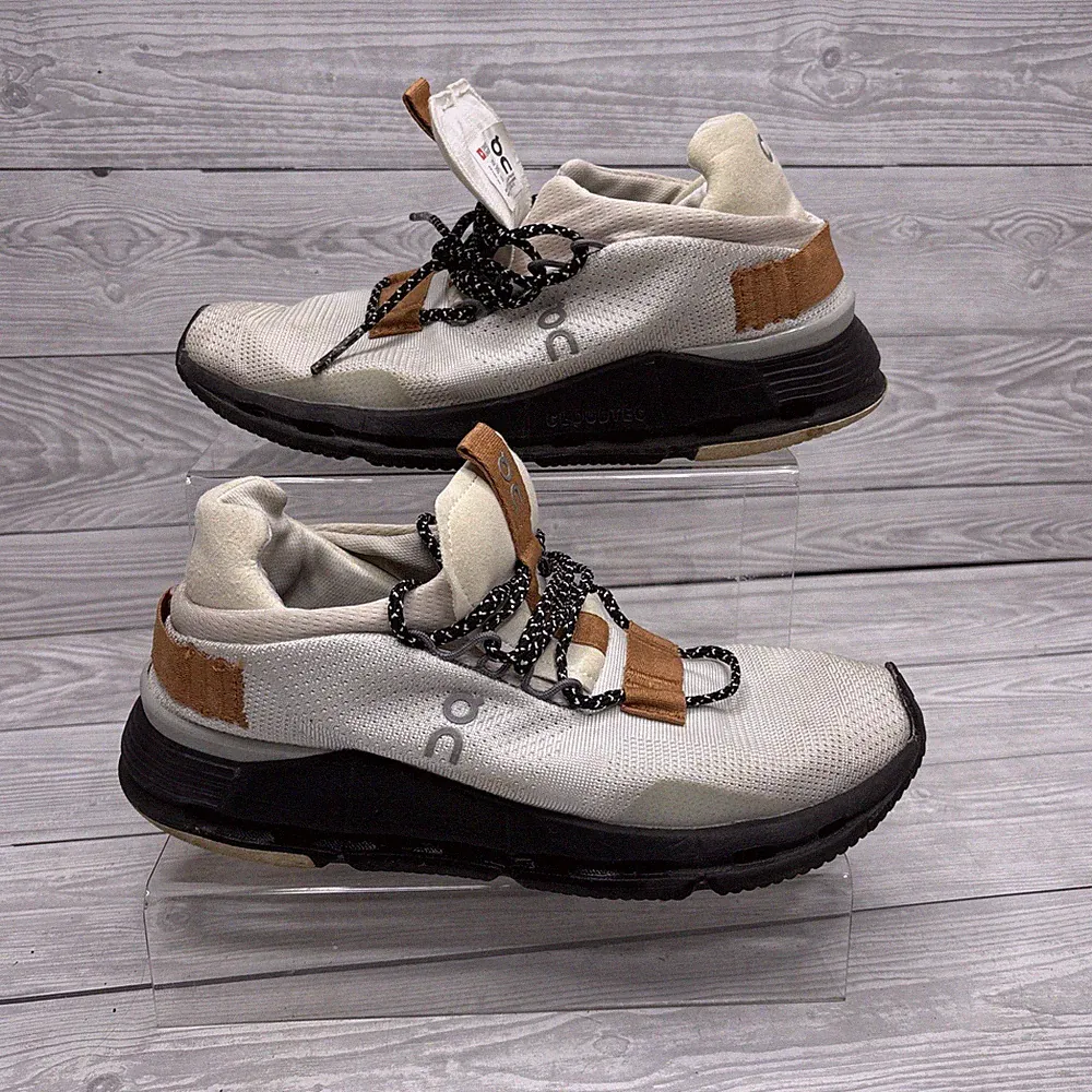 On Cloud Nova White Pecan Herren Uk 6