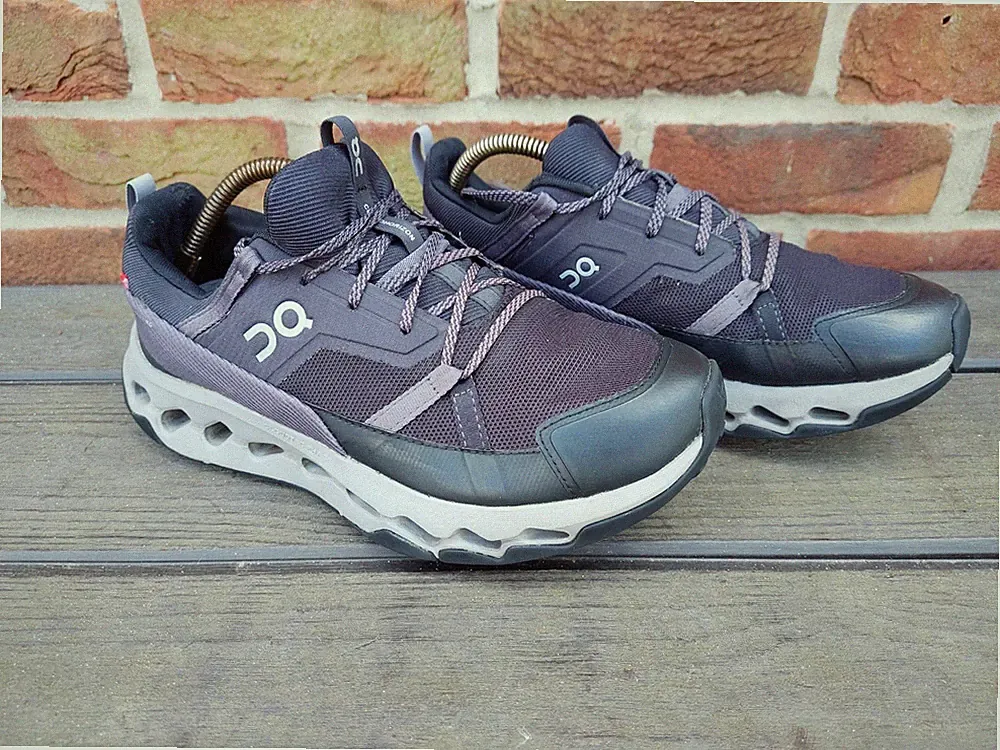 On Cloudhorizon Original Herren Größe 9 Turnschuhe Schwarz Legierung Wasserdicht Wanderschuhe