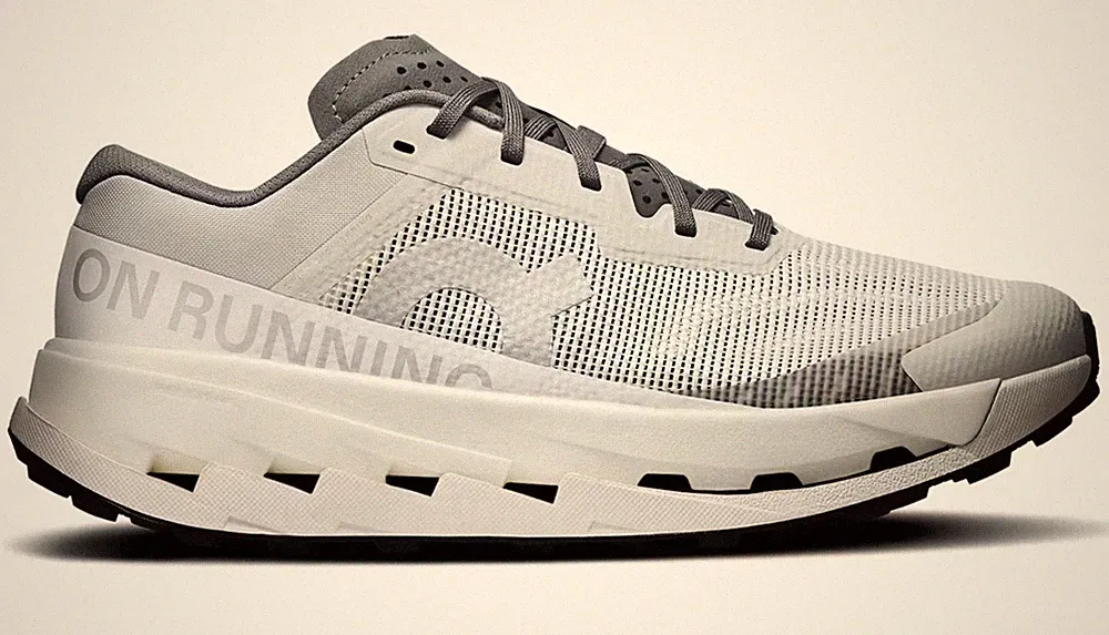 On Cloudultra 3 Rock White 3MF30233626 Missiongrip Herren Traillaufschuhe