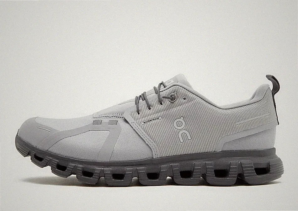 On Running Cloud 6 Waterproof Herrenschuhe in Grau