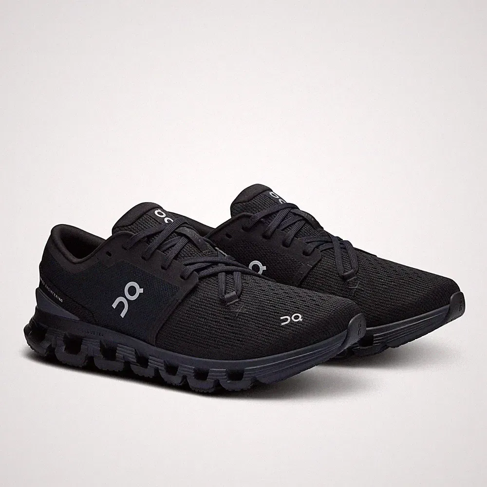ON Running Cloud X 4 -Herren Sneaker schwarz 3WE30070106 Fitness Neu