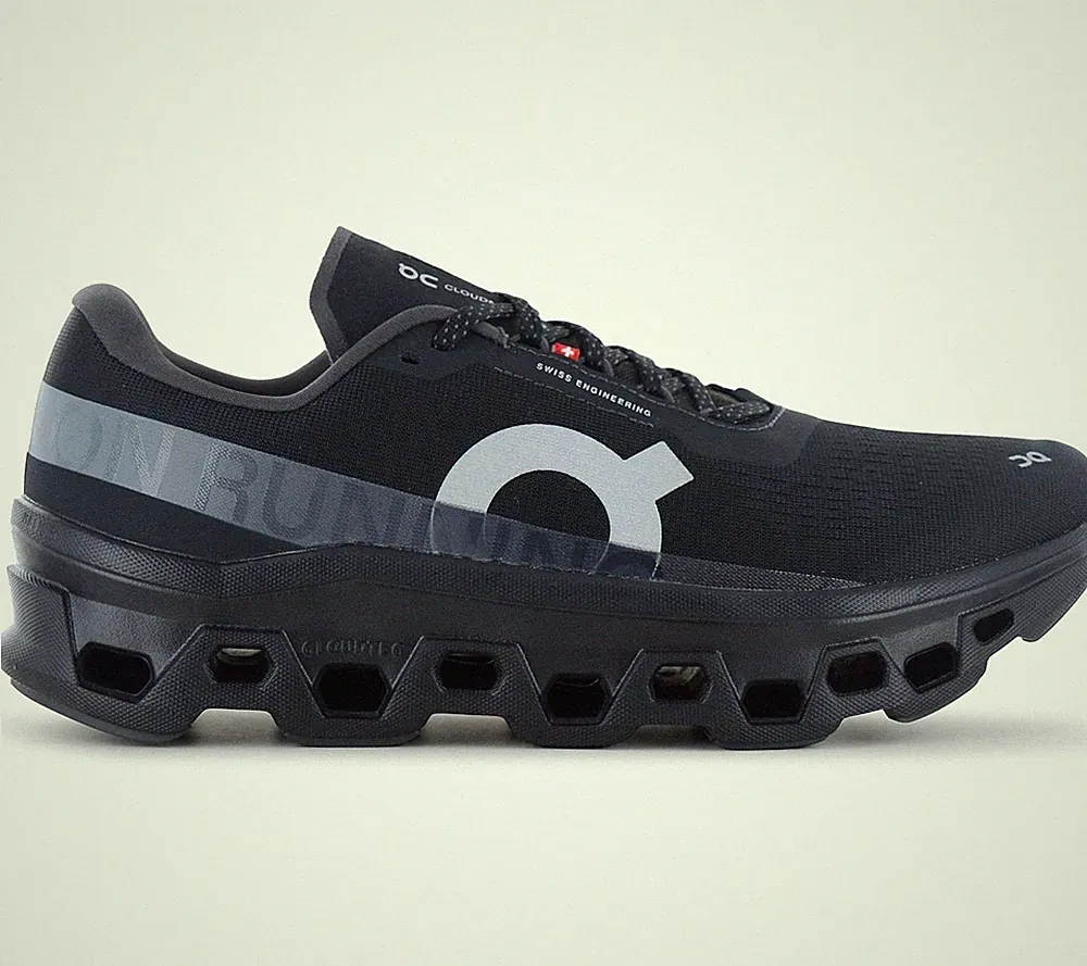 ON Running Cloudmonster 1 - Herren Sneaker Cloud Laufschuhe 3MF30740553 Schwarz