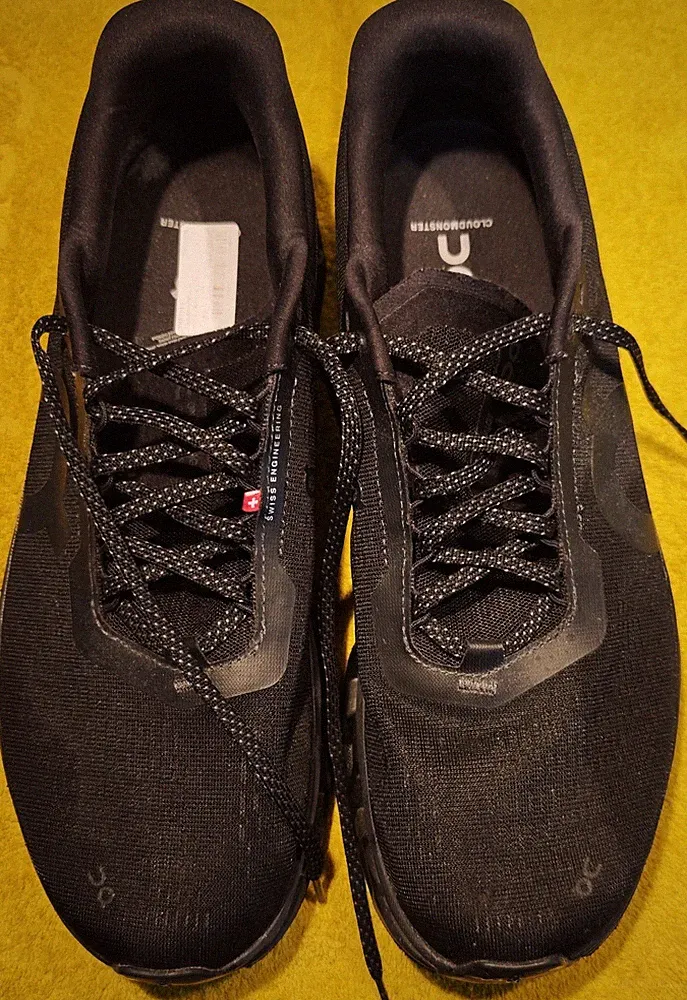 ON Running Cloudmonster 2 - Herren Laufschuhe Schwarz US12 / EU47