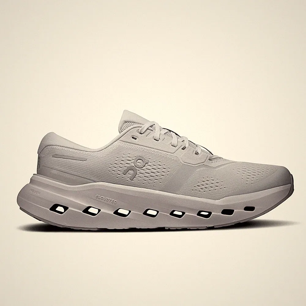 On Running Herren Cloudrunner 3 Laufschuhe Glacier / Alloy mit Schnürung