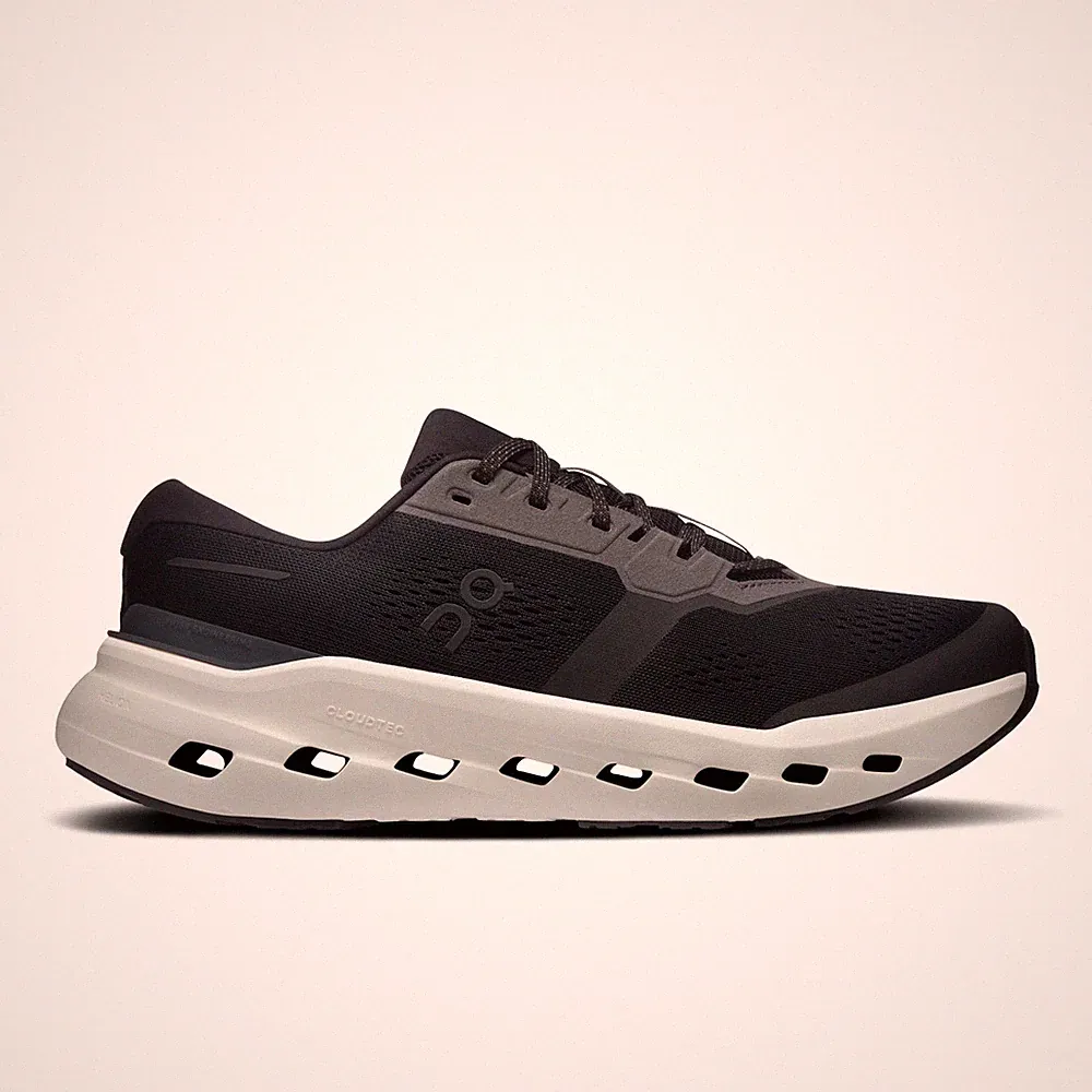 On Running Herren Cloudrunner 3 Laufschuhe Schwarz/Elfenbein