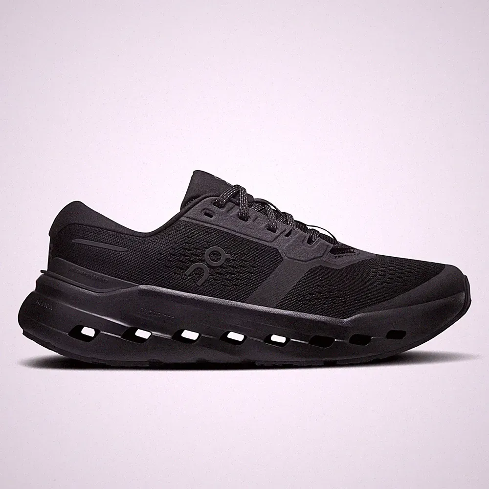 On Running Herren Cloudrunner 3 Laufschuhe Schwarz Schnürschuhe