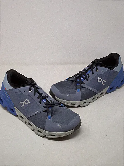 On Running Men's Cloud CLOUDFLYER 4 Metal / Lapis flyer Shoe Sneaker US 12