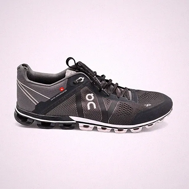 On Running Sneakers Mens 11.5 Grey Cloudflow Road Running CloudTec Shoes