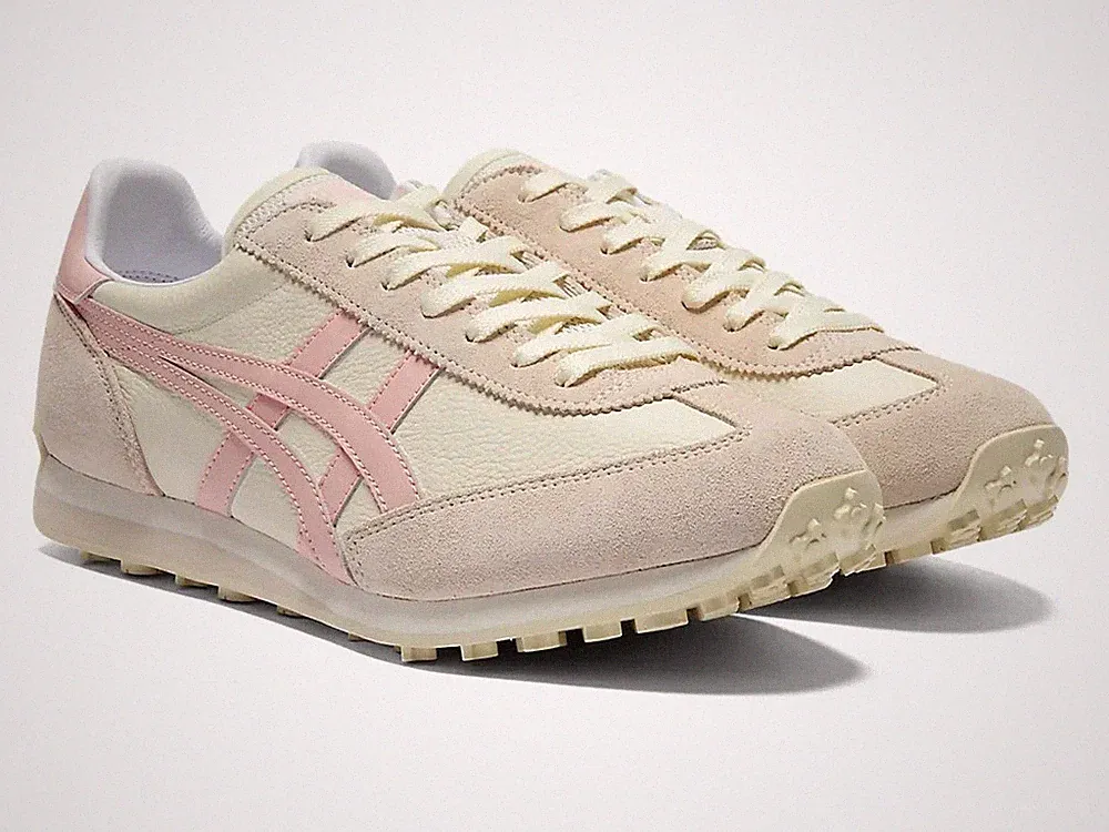 Onitsuka Tiger EDR 78 Low Top Freizeit Laufschuhe Creme Pfirsich UNISEX 1183B411
