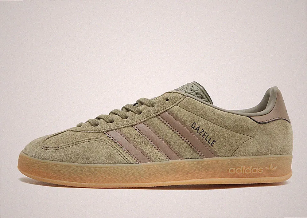 Original Adidas Originals Gazelle Hallenschuhe® ( Herren UK 8,5 EUR 42,5 ) Grün