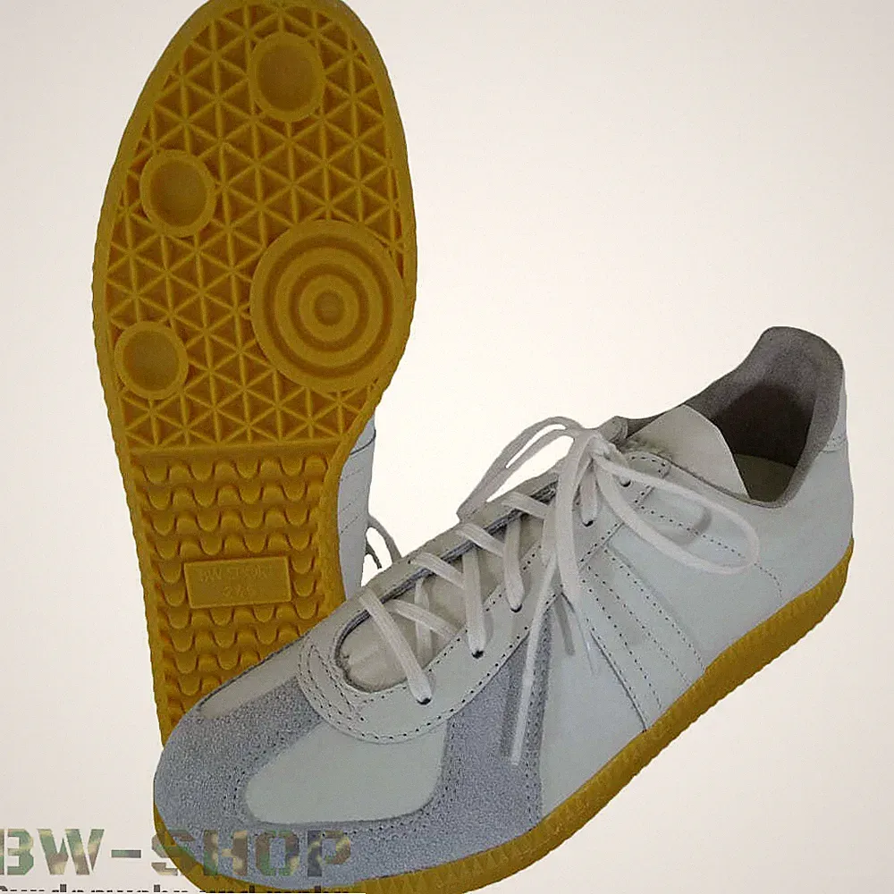 ORIGINAL BUNDESWEHR SPORTSCHUHE NEU BW LAUFSCHUHE SNEAKER HALLENSCHUHE WEIß