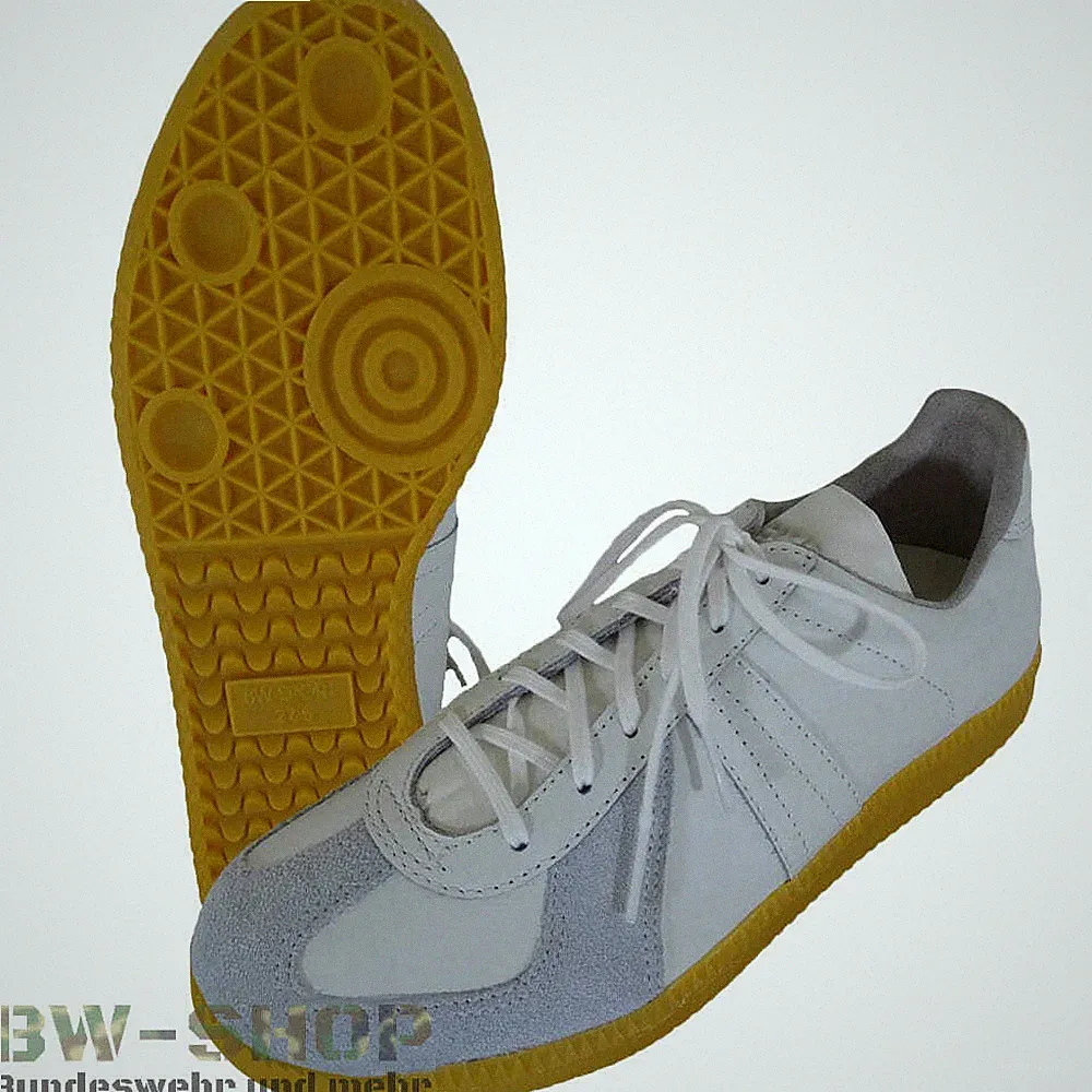 ORIGINAL BUNDESWEHR SPORTSCHUHE SAMBA BW LAUFSCHUHE SNEAKER HALLENSCHUHE WEIß