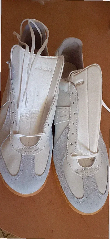 ORIGINAL BW SPORTSCHUHE WEISS HALLENSCHUHE SNEAKER LAUFSCHUHE