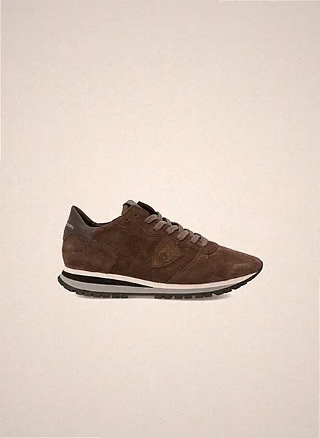 Philippe Model RUNNING TRPX DUNKELBRAUN All Wildleder Tzlu DR02