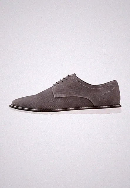 Pier One Sportlicher Schnürer – Grey – Gr. 44