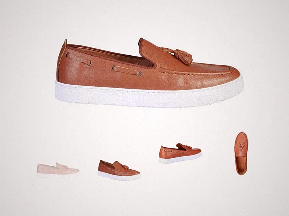 Pierre Cardin Herren Mokassins „Bernard Marron“ – Elegante Loafer – Leder – Neu