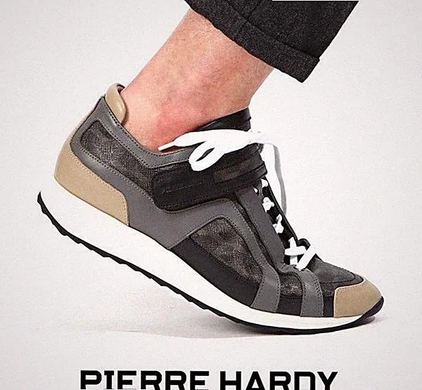 Pierre Hardy Scratch S Black Multi Canvas Running BX00 CANVAS MULTI 17105103 [U]