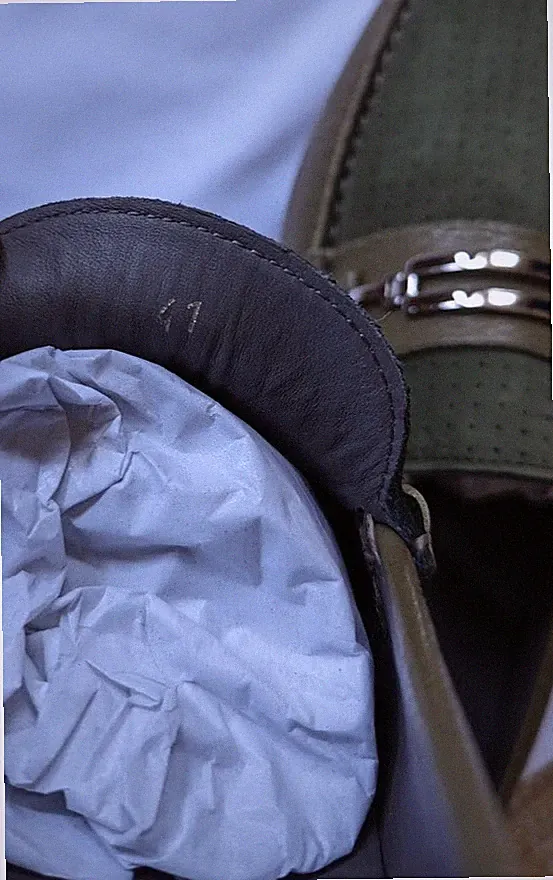 POLLINI Fahrschuhe/Mokassins - Made in Italy, Kalbsleder, fällt klein aus