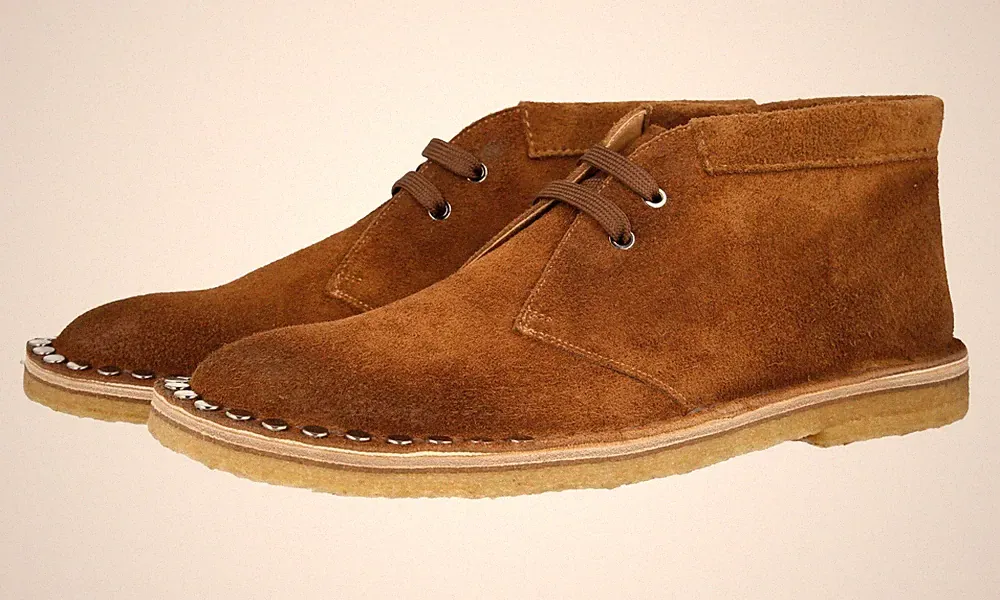 Wildleder Bootsschuh